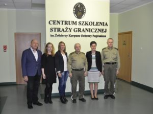 Podpisanie Porozumienia o Współpracy z Centrum Szkolenia Straży Granicznej w Kętrzynie