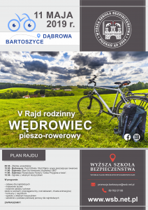 Zajęcia terenowe 11.05 - Informacja dla studentów WNS w Bartoszycach