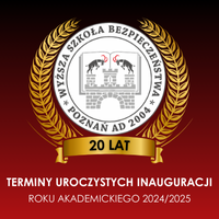 Inauguracja Roku Akademickiego 2024/2025 w Wyższej Szkole Bezpieczeństwa!