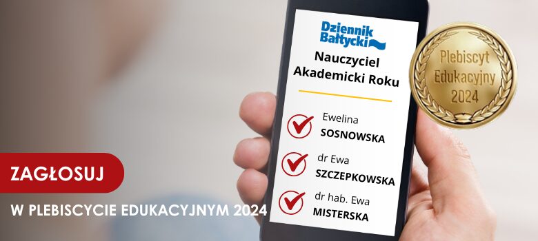 Plebiscyt Edukacyjny 2024: Głosuj na Nauczyciela Akademickiego Roku w woj. pomorskim