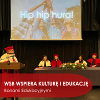 WSB wspiera kulturę i edukację Bonami Edukacyjnymi